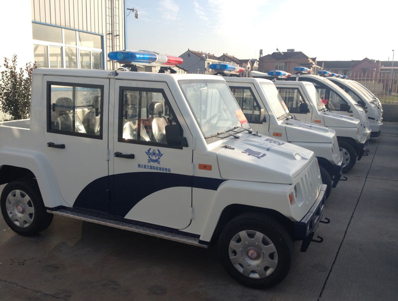 海口美兰机场电动巡逻车